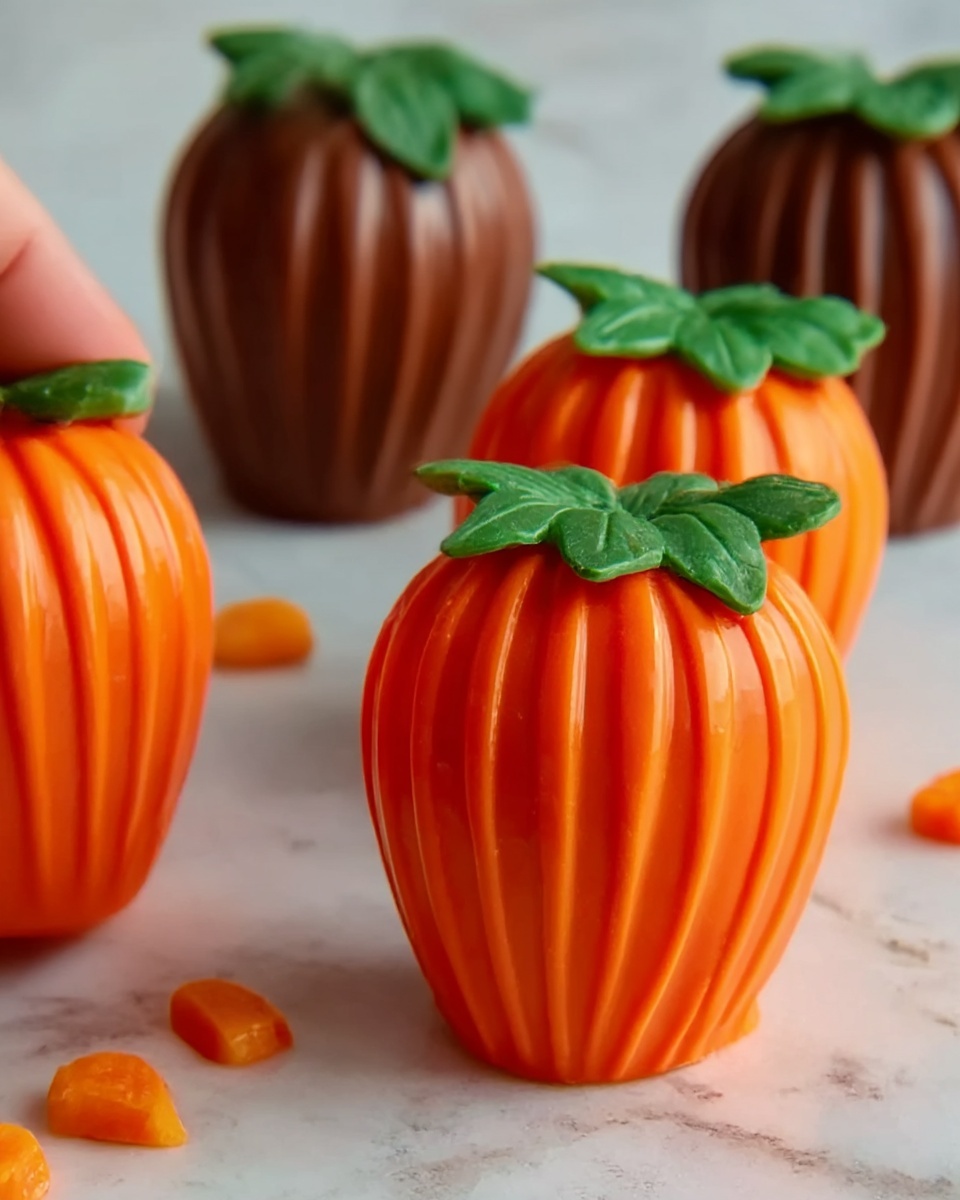 Adorable Carrot Chocolate Covered Strawberries Recipe - Recipe Image