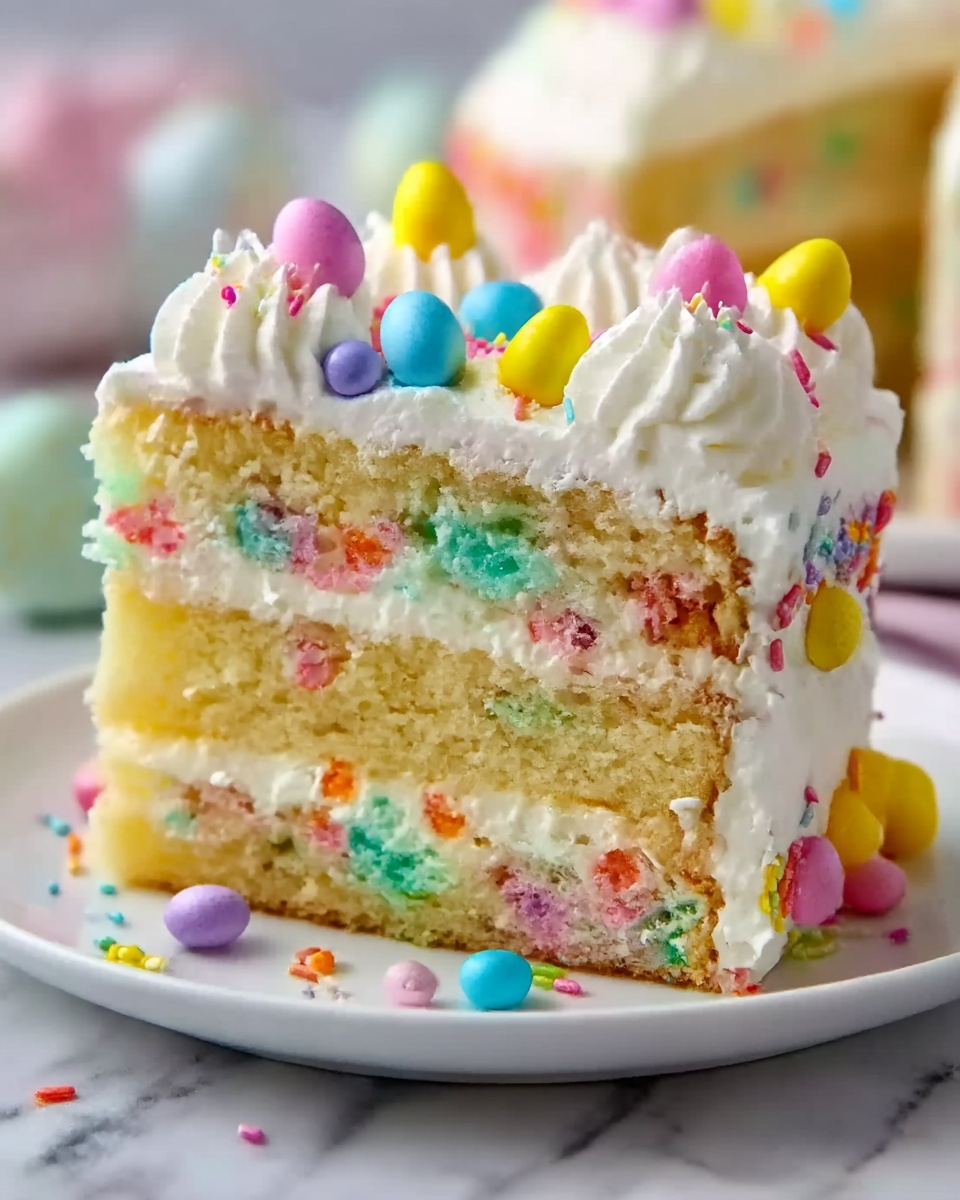 Easter Poke Cake Recipe - Recipe Image