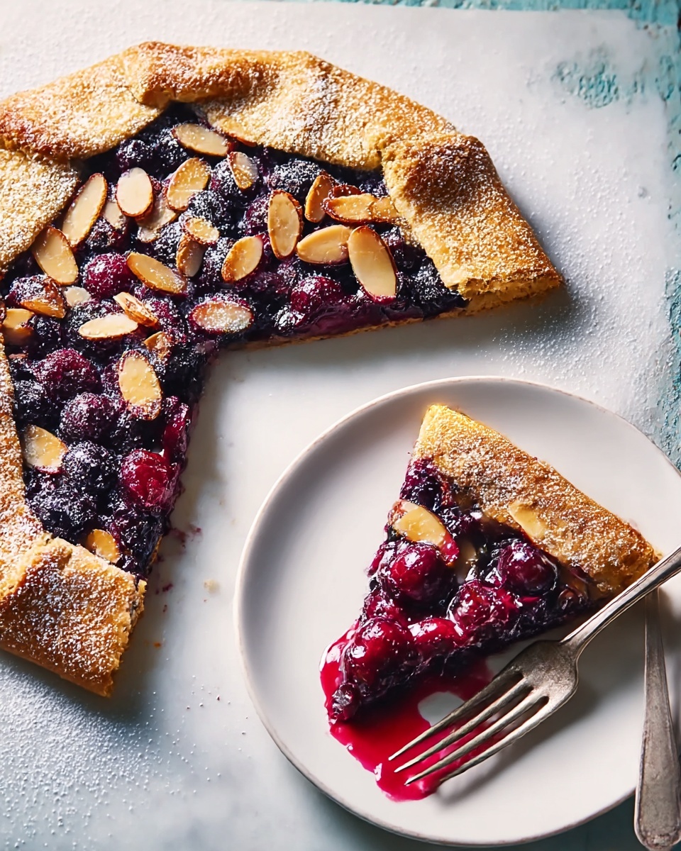 Blueberry & Almond Galette Recipe - Recipe Image