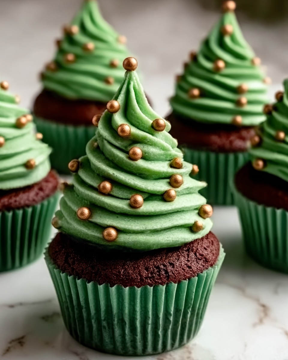 Green Velvet Cupcakes Recipe - Recipe Image