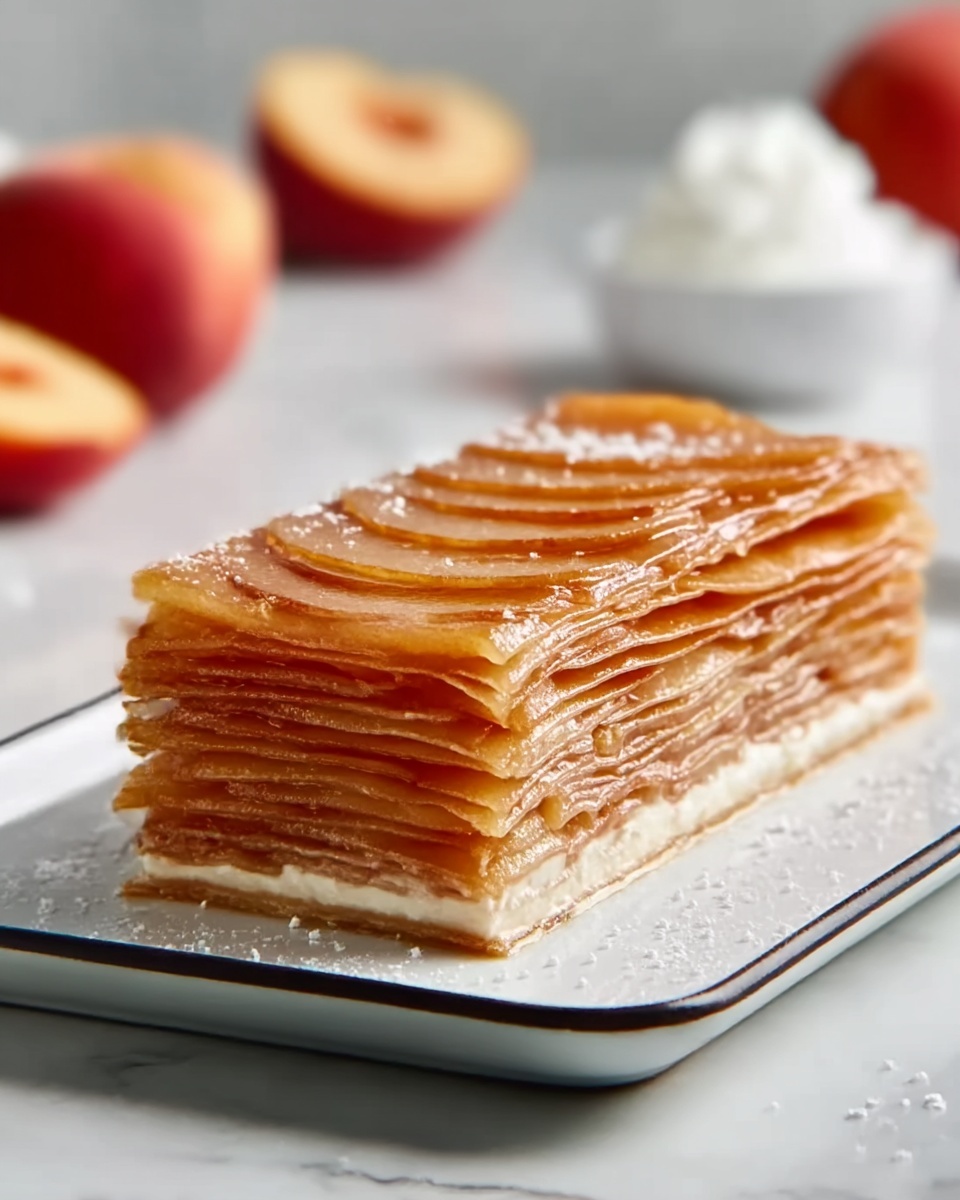 Apple Mille-Feuille with Vanilla Custard (Gluten-Free) Recipe - Recipe Image