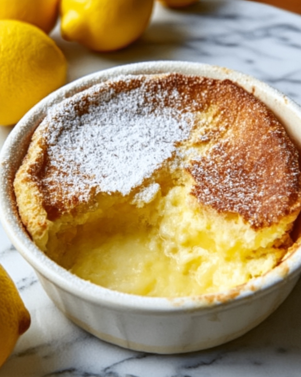 Magic Lemon Cobbler Recipe - Recipe Image