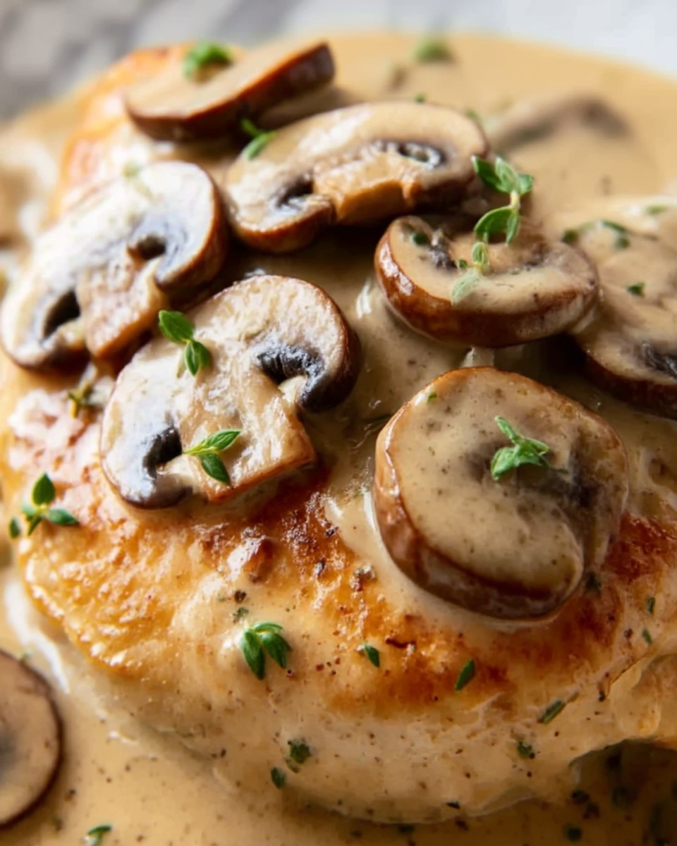 Creamy Chicken Stroganoff with Egg Noodles Recipe - Recipe Image