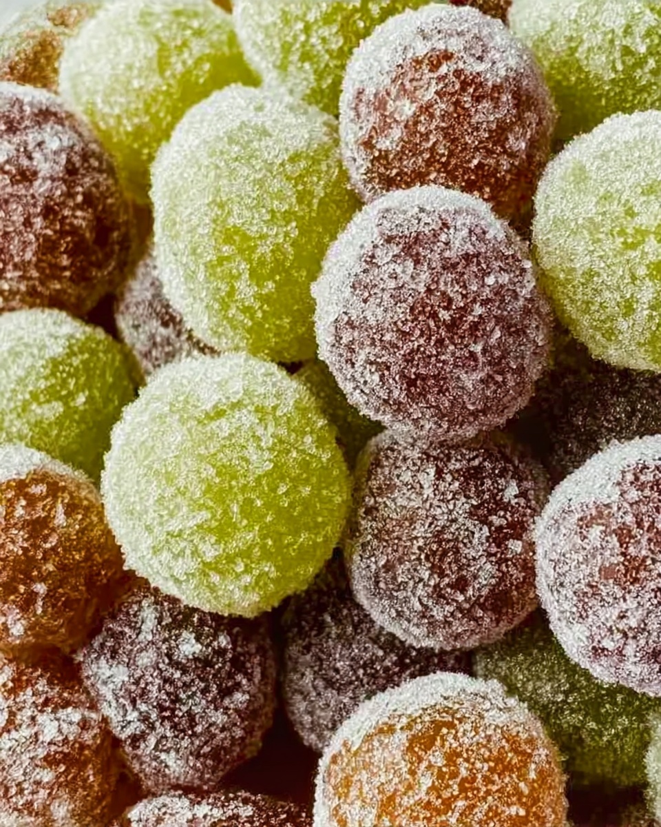 Healthy Sour Candy Frozen Grapes: A Guilt-Free Treat Recipe - Recipe Image