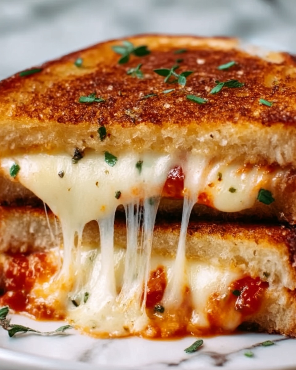 Spicy Ghost Pepper Grilled Cheese Explosion Recipe - Recipe Image