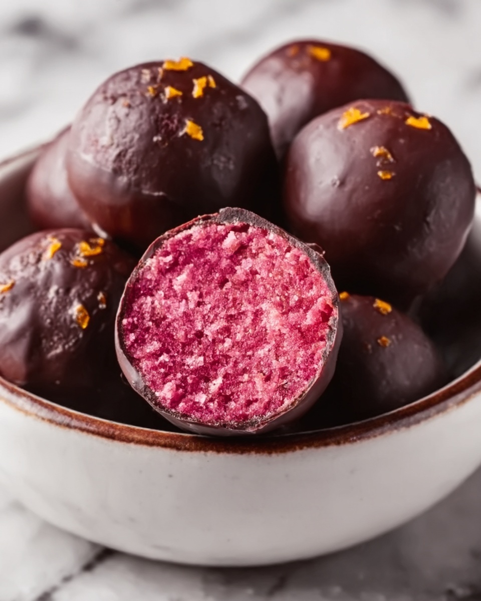 Cherry Mash Truffles Recipe - Recipe Image