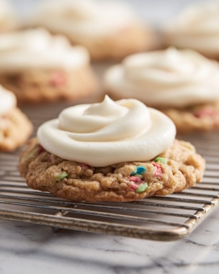 Rhubarb Cookies with Cream Cheese Frosting Recipe