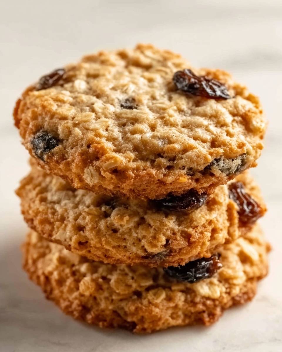 Soft & Chewy Oatmeal Raisin Cookies Recipe - Recipe Image