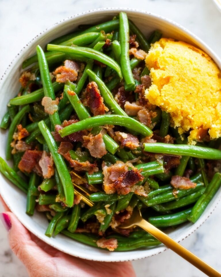 Real Deal Southern Green Beans with Smoked Turkey Recipe