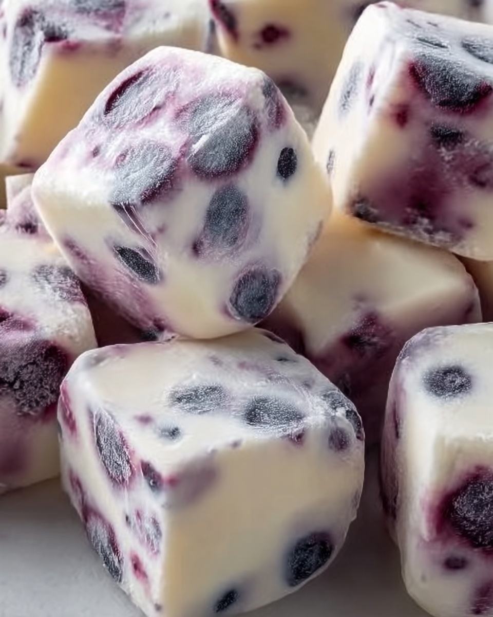 Frozen Yogurt-Dipped Blueberries Recipe - Recipe Image
