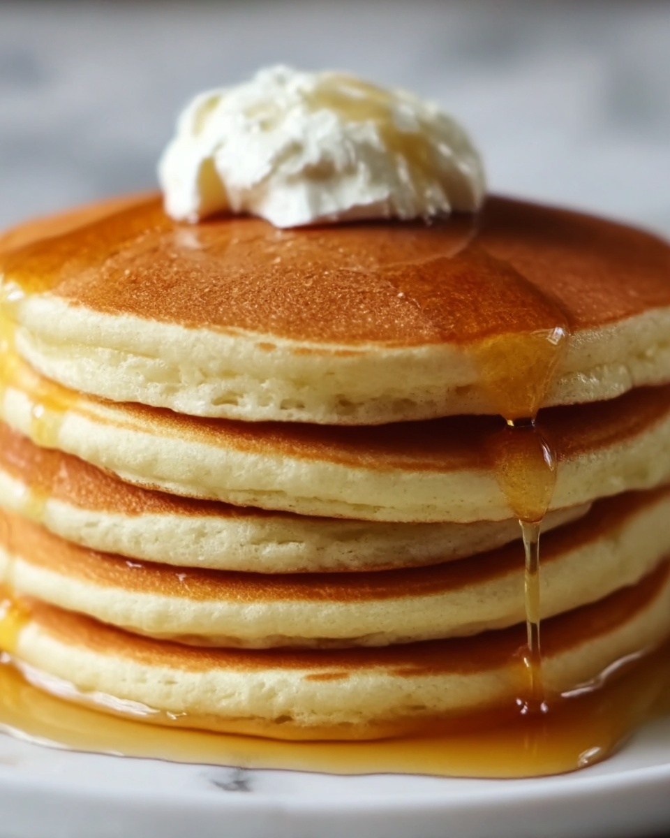 Vanilla Cinnamon Buttermilk Pancakes Recipe - Recipe Image