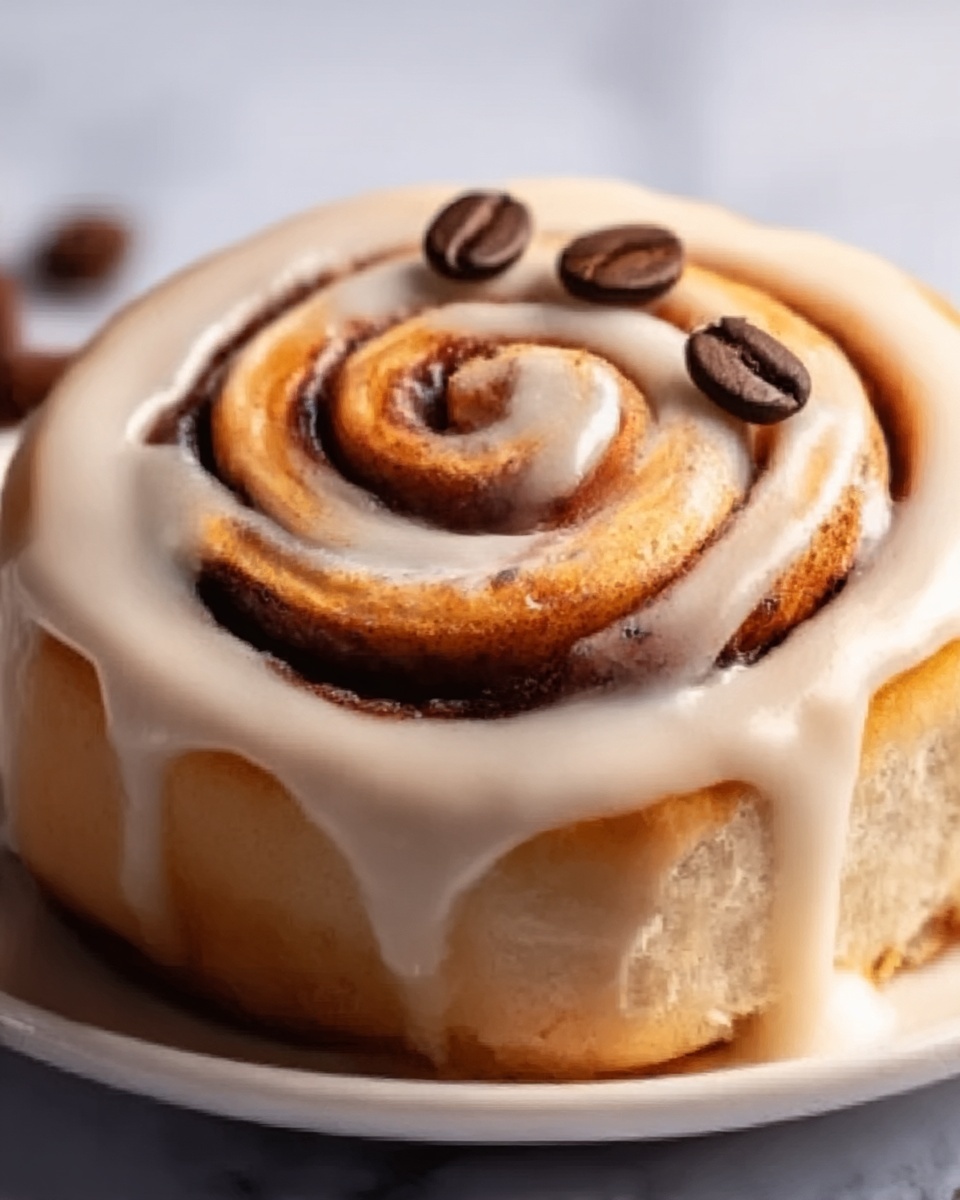 Coffee Cinnamon Rolls with Light Brown Coffee Frosting Recipe - Recipe Image