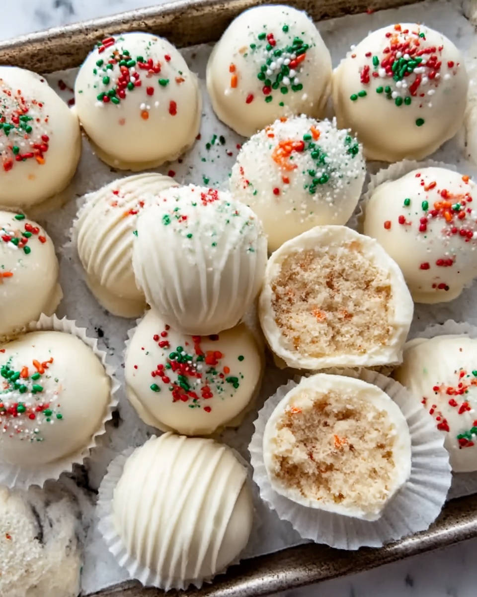 Sugar Cookie Truffles Recipe - Recipe Image