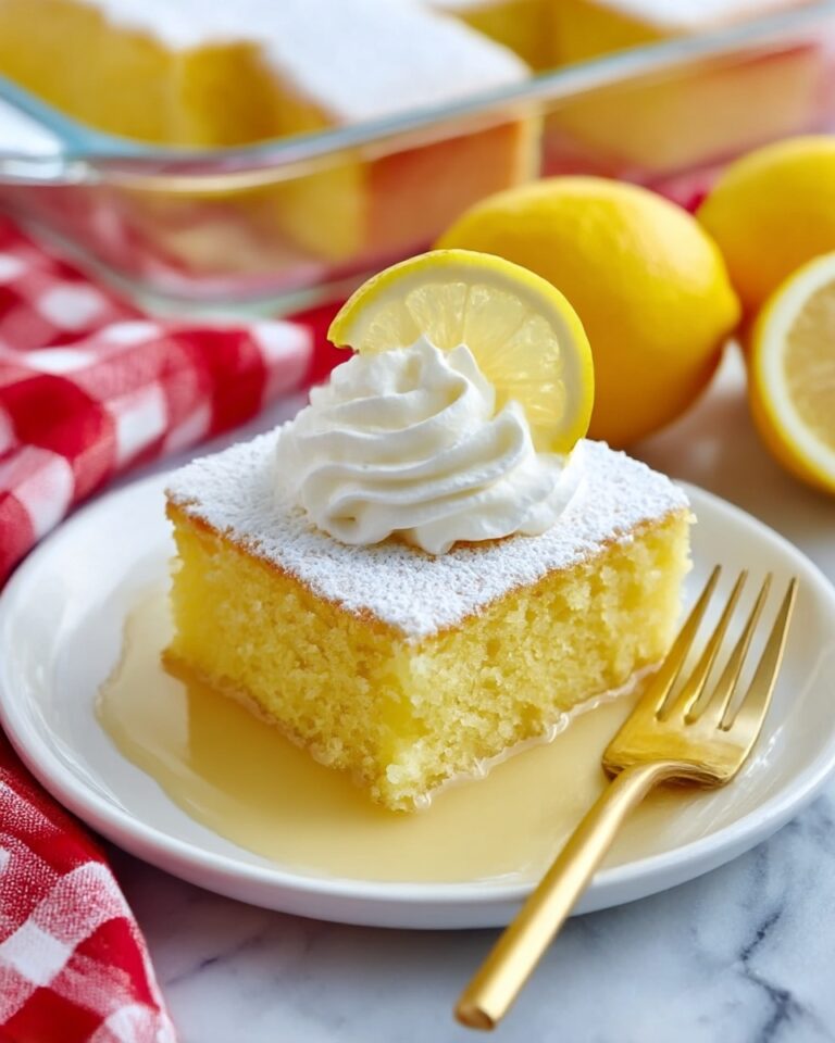 Luscious Lemon Pudding Cake Recipe