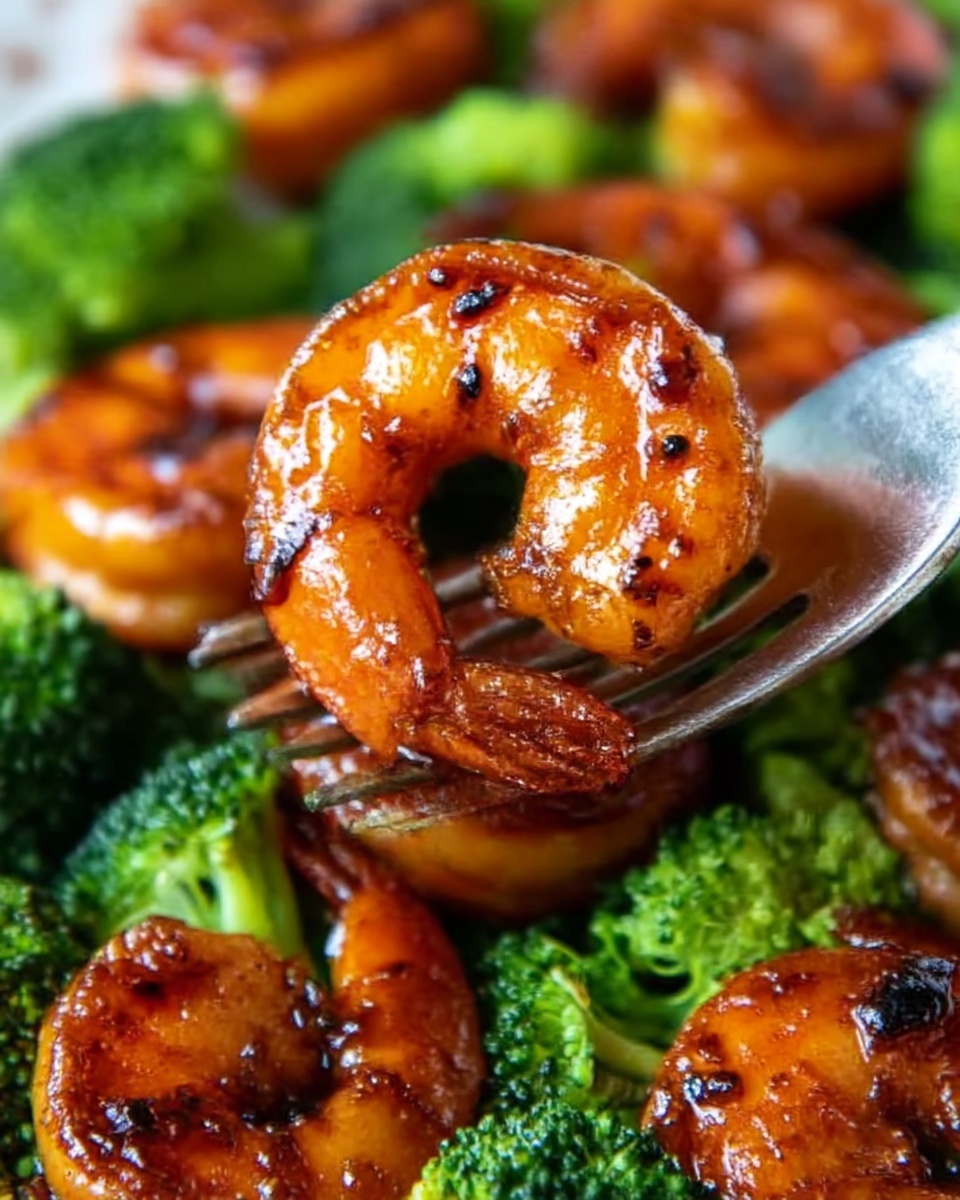 Honey Garlic Butter Shrimp & Broccoli Recipe - Recipe Image