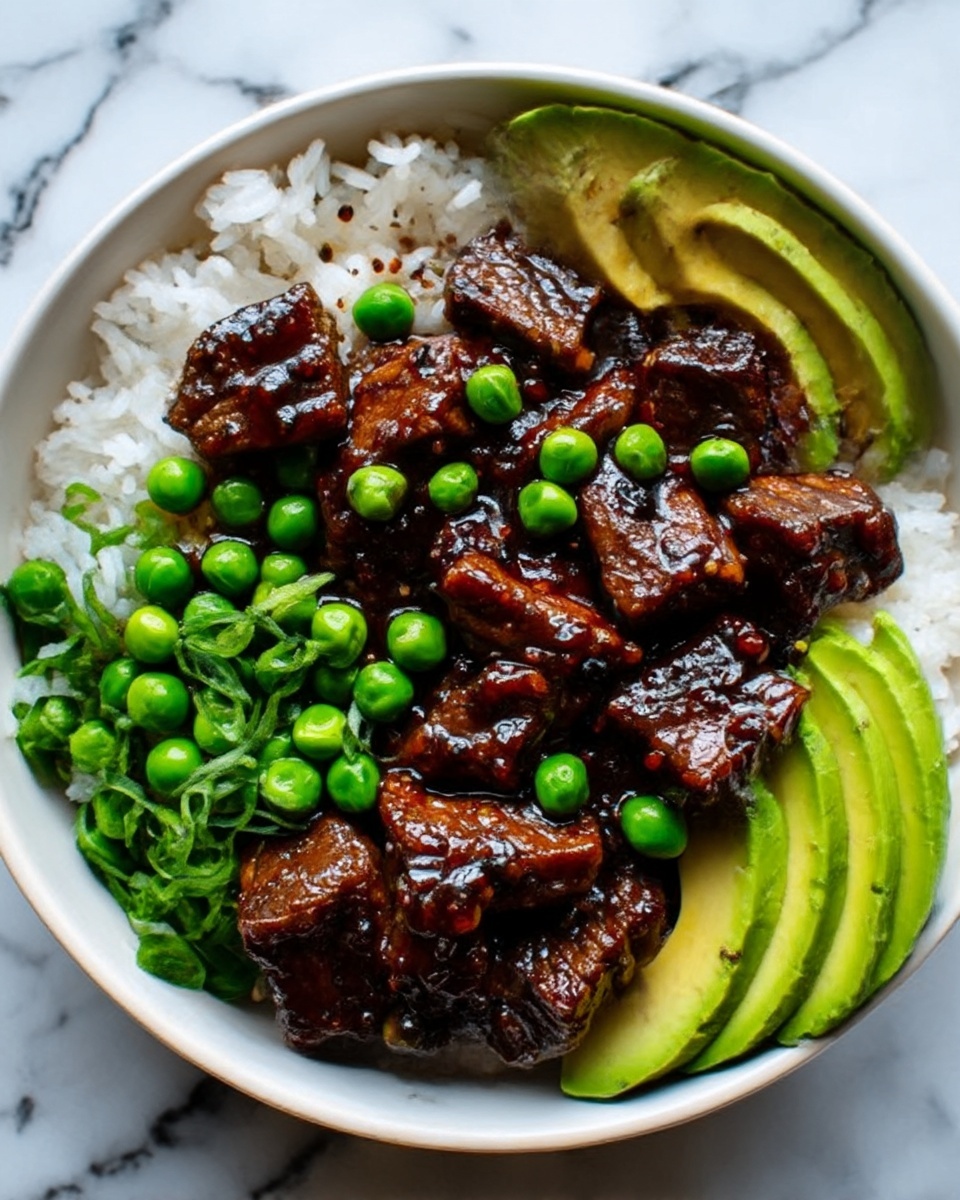 Steak Avocado Rice Bowl Recipe - Recipe Image