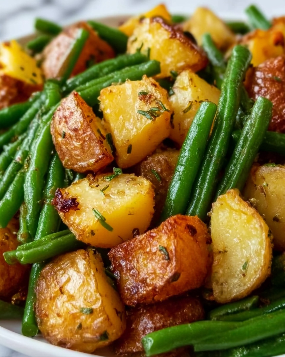 Ranch Green Beans and Potatoes Recipe - Recipe Image