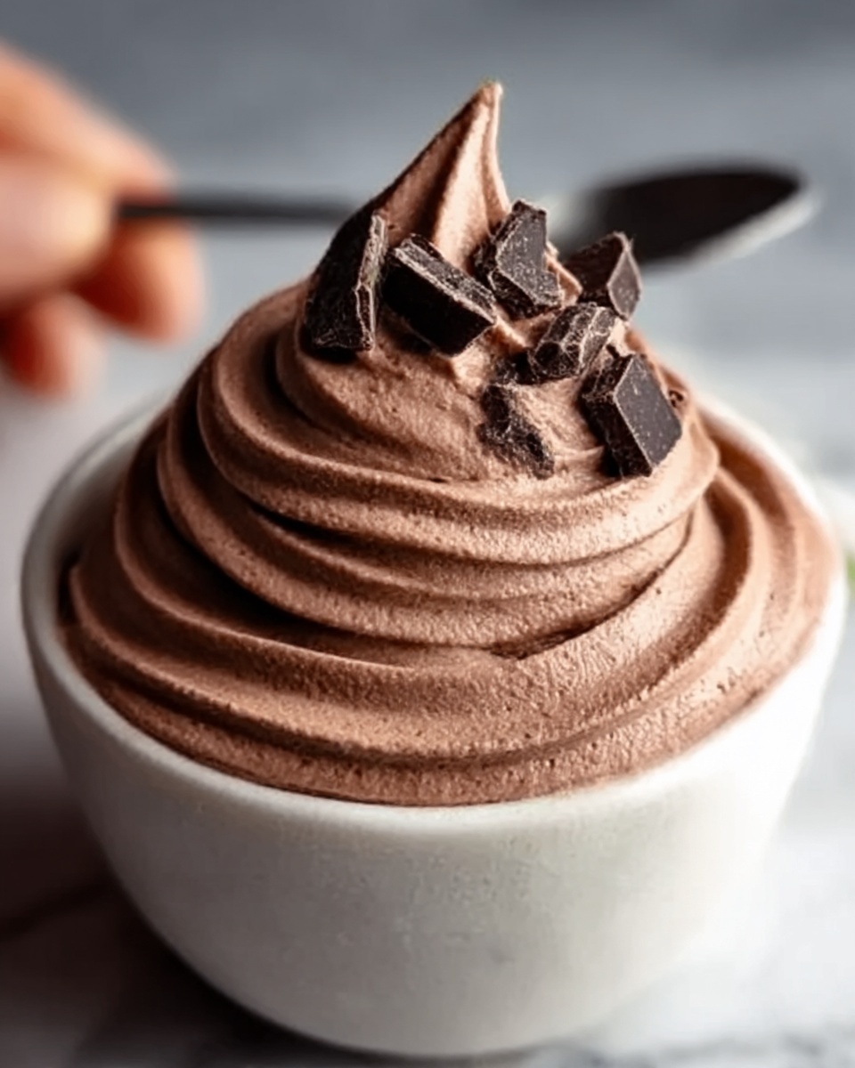 Whipped Chocolate Peanut Butter Dessert Recipe - Recipe Image