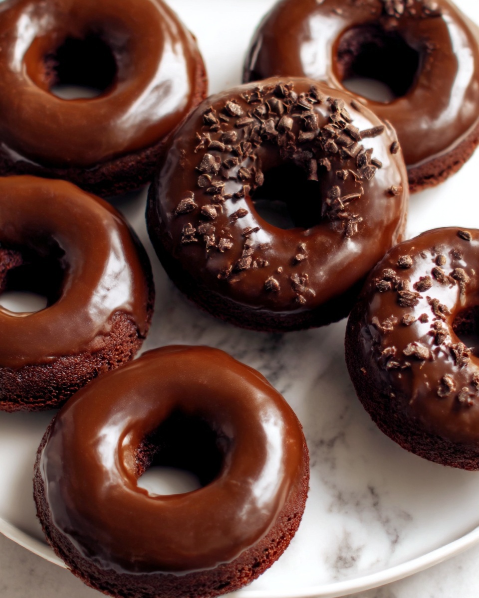 Irresistible Chocolate Cake Donuts Recipe - Recipe Image