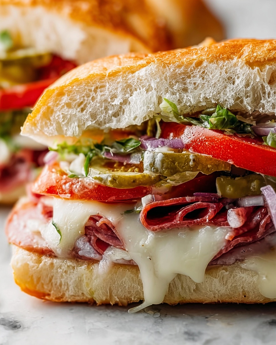 Chopped Italian Sandwich Recipe - Recipe Image