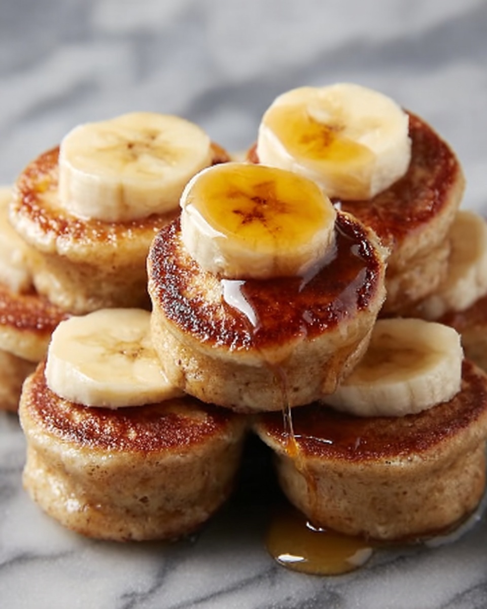 Cottage Cheese Banana Oat Protein Pancake Bites Recipe - Recipe Image