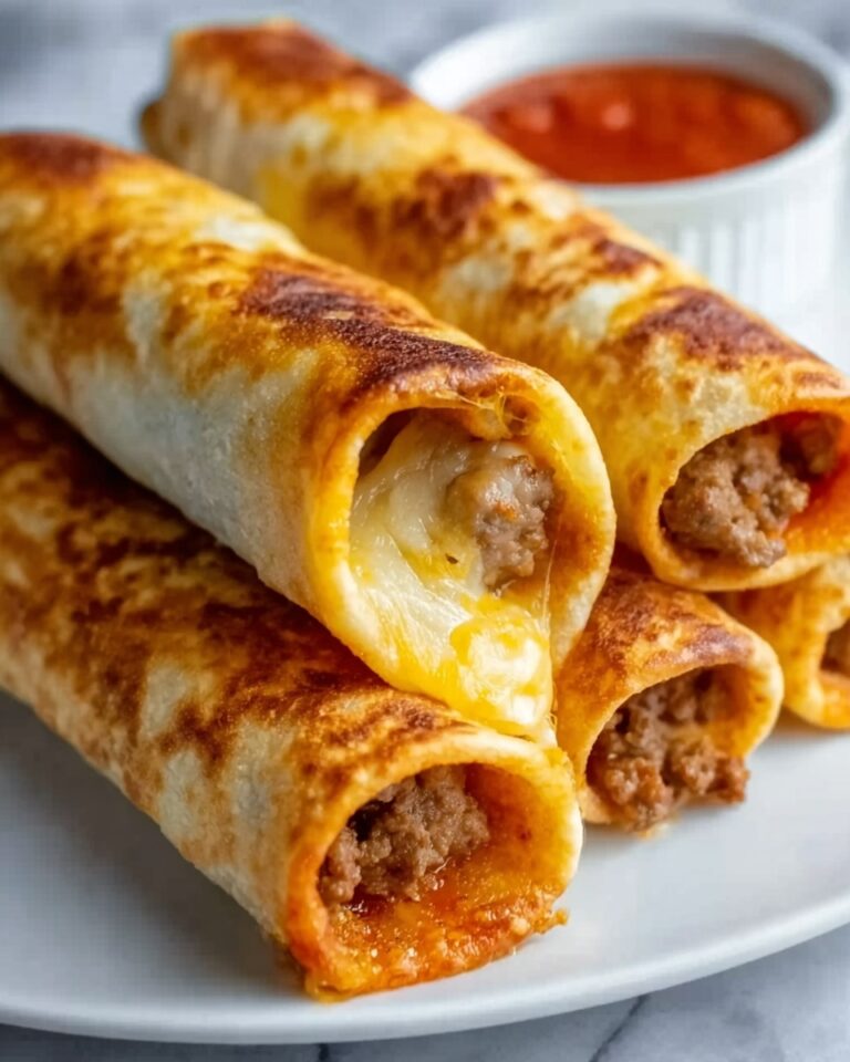 Breakfast Sausage and Egg Taquitos Recipe