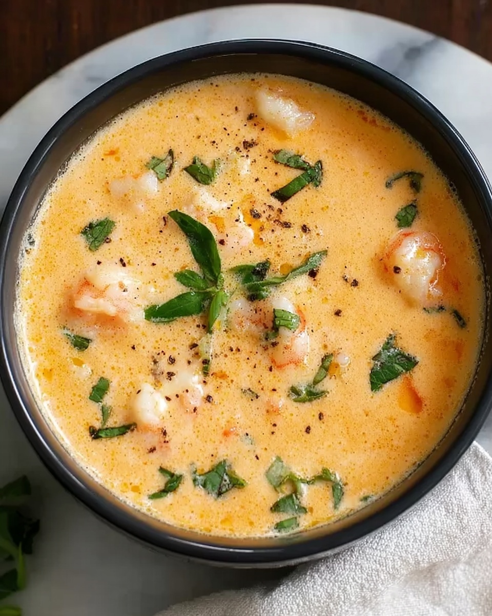 Creamy Shrimp & Crab Bisque Recipe - Recipe Image