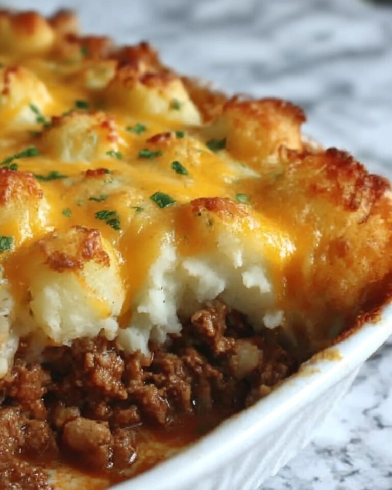 Tater Tot Casserole with Ground Beef Recipe