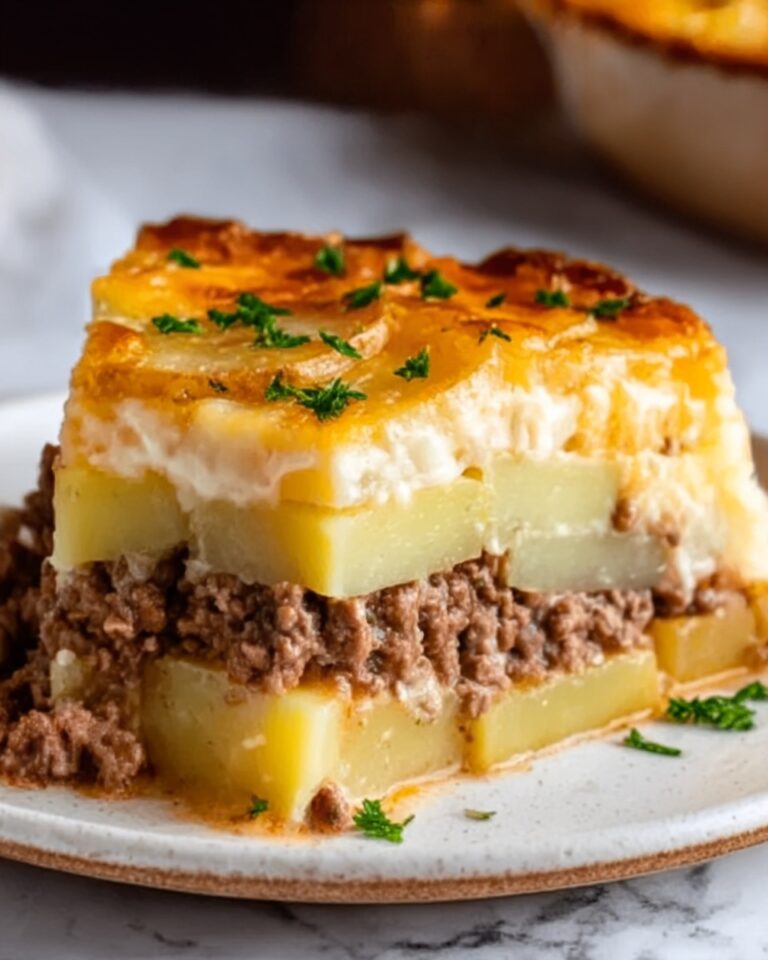 Loaded Potato and Meatloaf Casserole Recipe