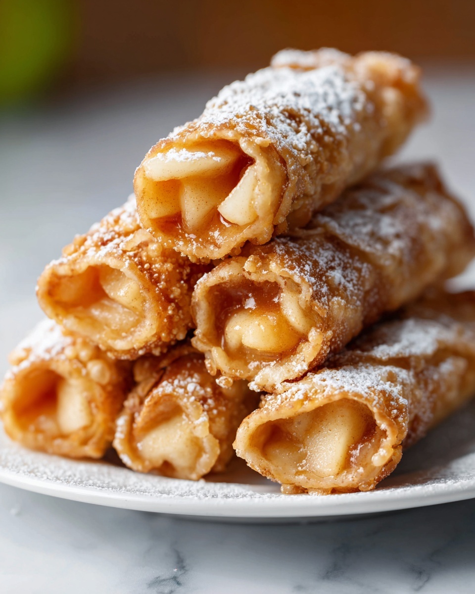 Apple Pie Egg Rolls Recipe - Recipe Image