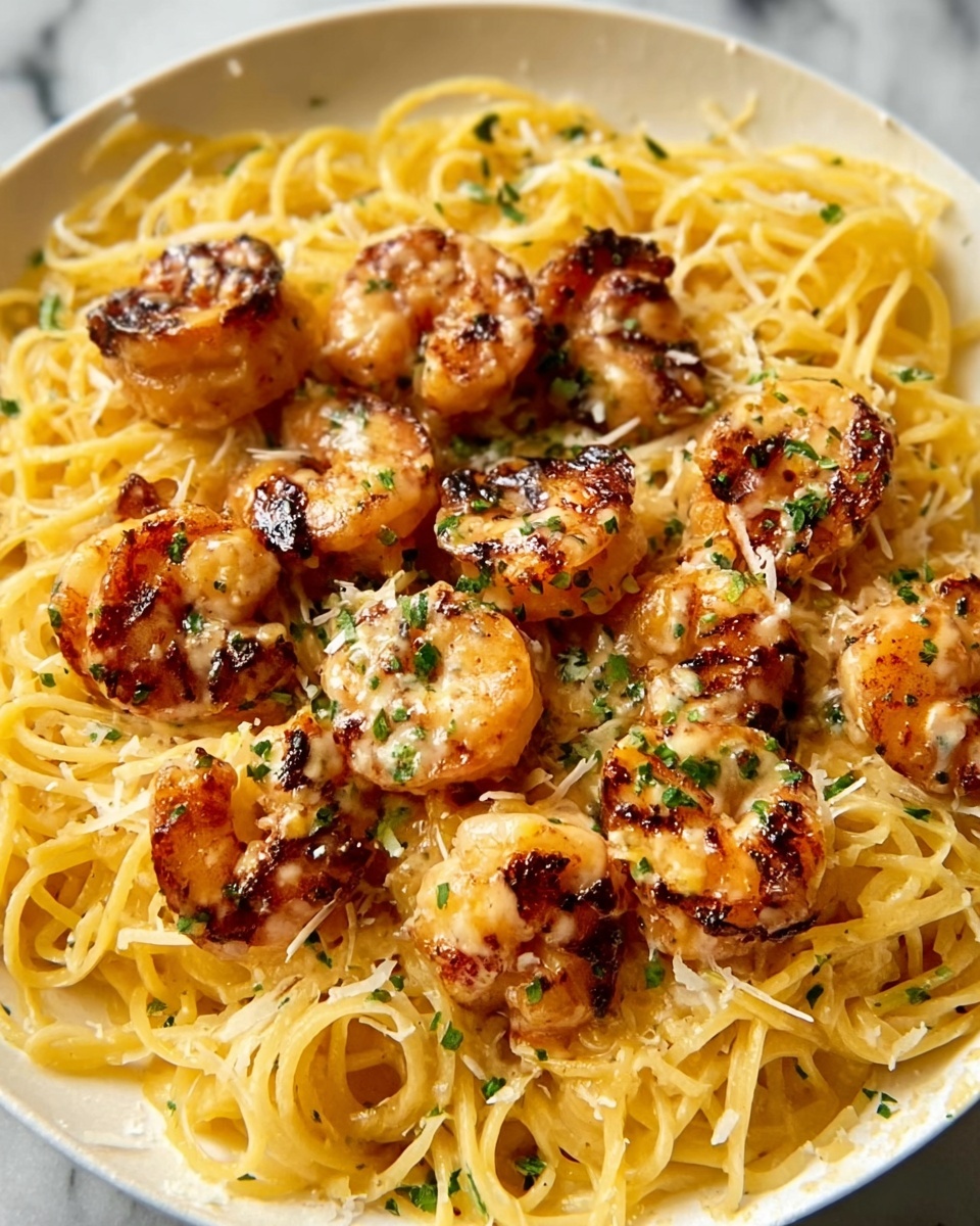 Garlic Butter Chicken Bites with Creamy Parmesan Pasta Recipe - Recipe Image