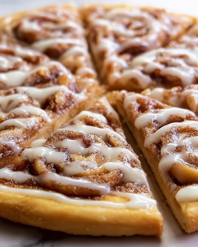 Cinnamon-Sugar Pizza Made with Crescent Rolls Recipe