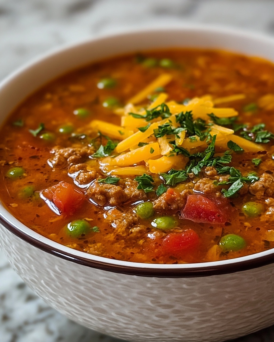 Homemade Delicious Old Fashioned Sausage and Lentil Soup Recipe - Recipe Image