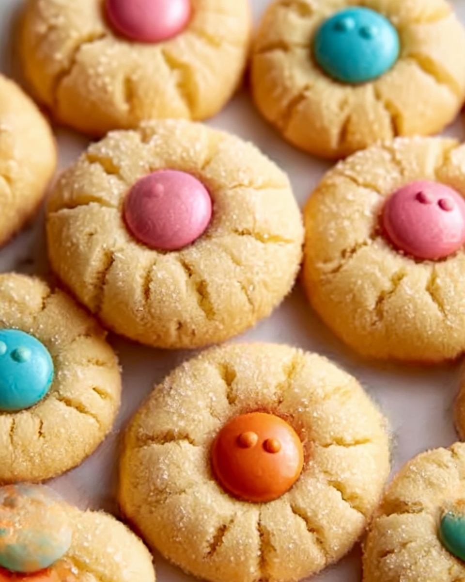 Easter Bunny Button Cookies Recipe - Recipe Image