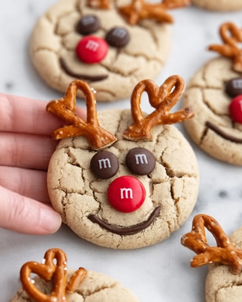 Rudolph Peanut Butter Cookie Recipe - Recipe Image