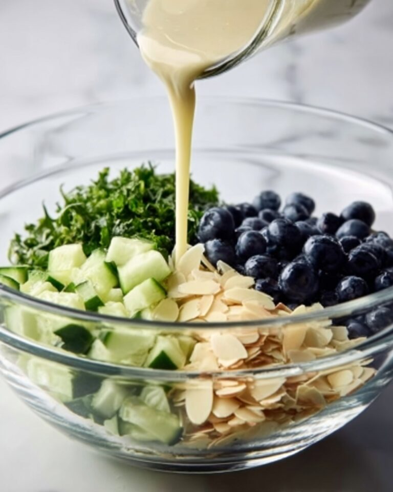 Cucumber Blueberry Salad with Lemon Mint Vinaigrette Recipe