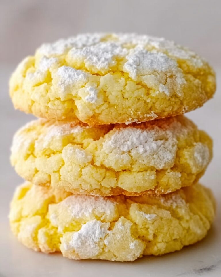 Lemon Gooey Butter Cookies Recipe