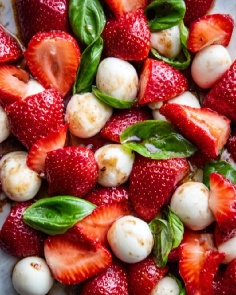 Strawberry Caprese Salad Recipe