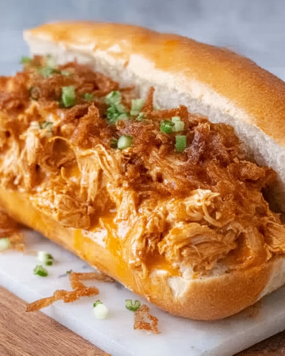 Buffalo Chicken Cheesesteak Recipe - Recipe Image